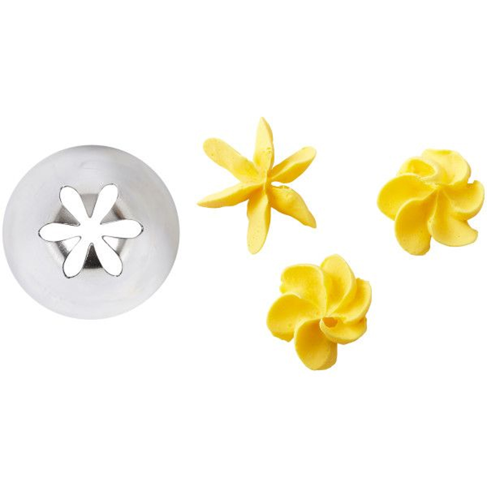 SET OF 3 WILTON DECORATING TIP & BAGS DROPFLOWER - Image 3