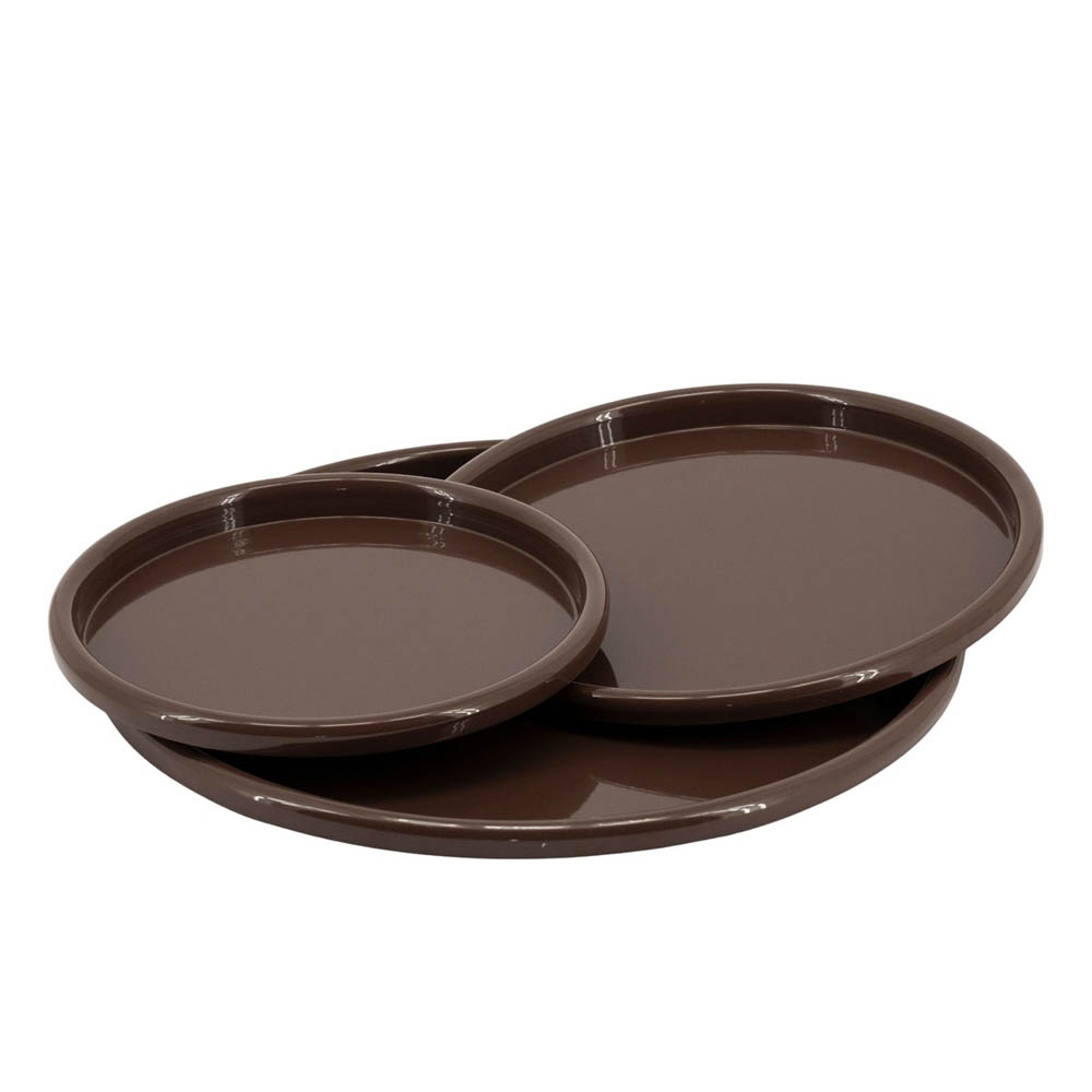 TRAY TRIOTONE BROWN - Image 2