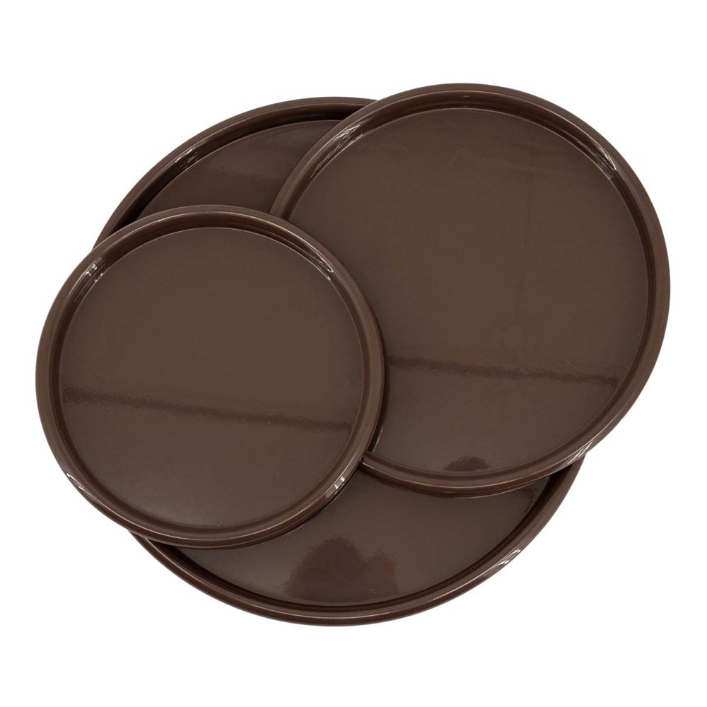 TRAY TRIOTONE BROWN - Image 4