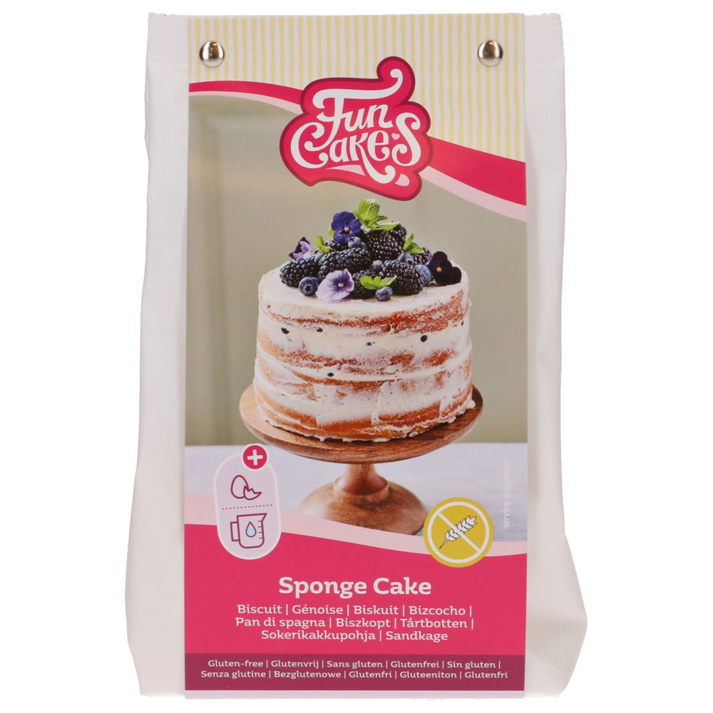 FUNCAKES MIX FOR SPONGE CAKE GLUTEN FREE 400G