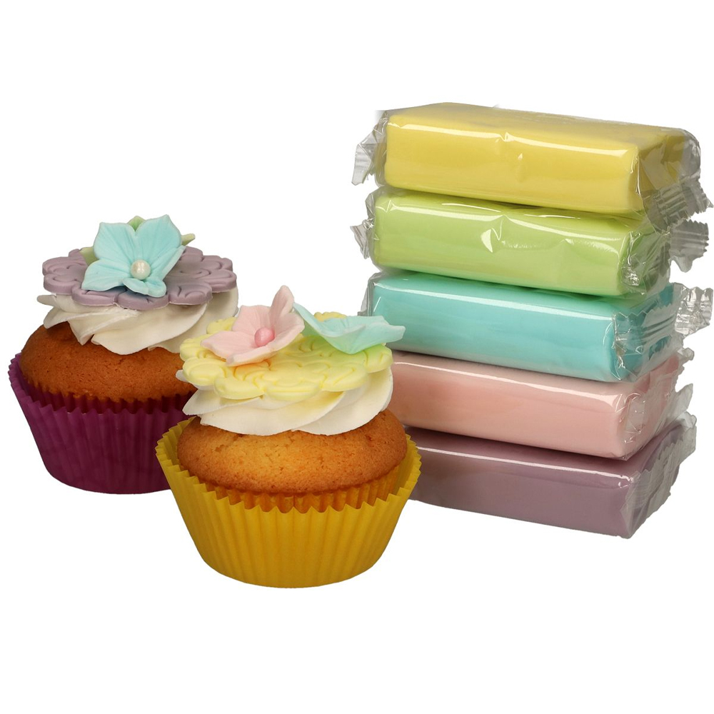 FUNCAKES SUGAR PASTE MULTIPACK 5X100G - Image 6