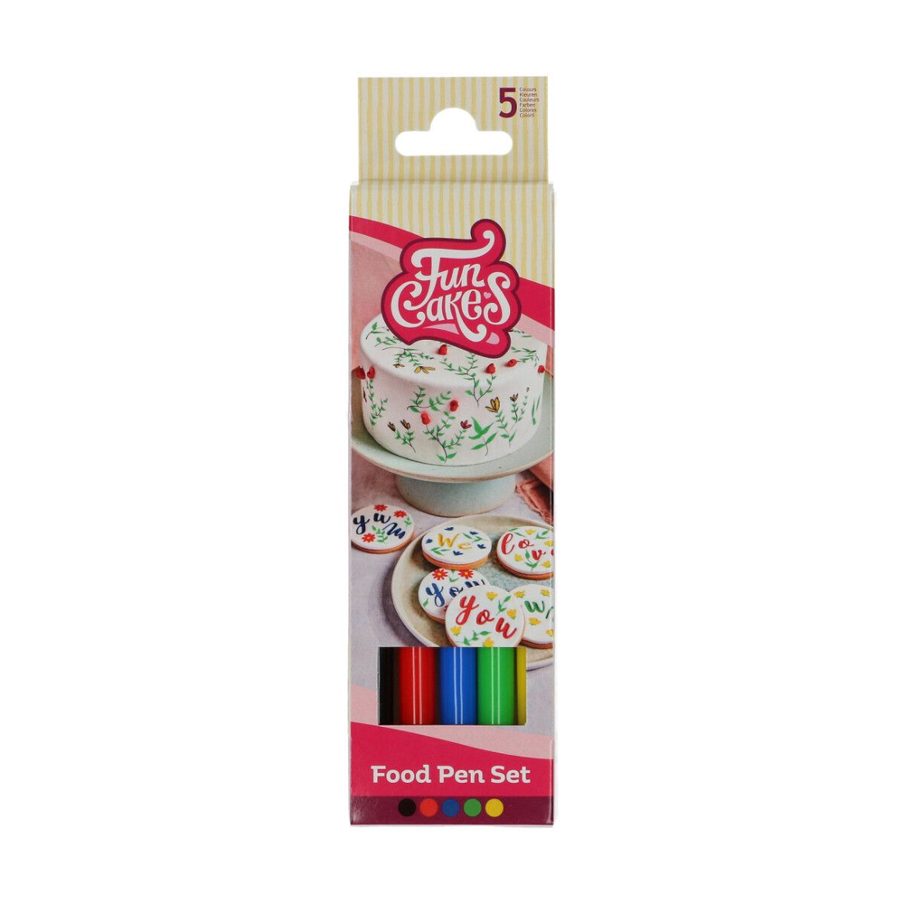 SET OF 5 FUNCAKES FOOD PEN PRIMARY