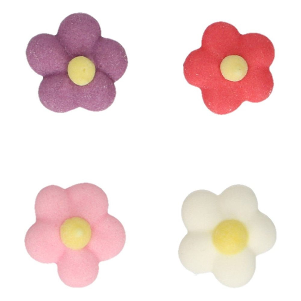 SET OF 32 FUNCAKES SUGAR DECORATIONS LITTLE FLOWERS - Image 3