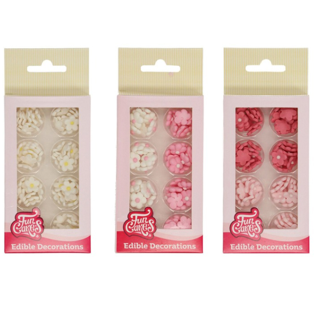 FUNCAKES SUGAR DECORATIONS BLOSSOMS