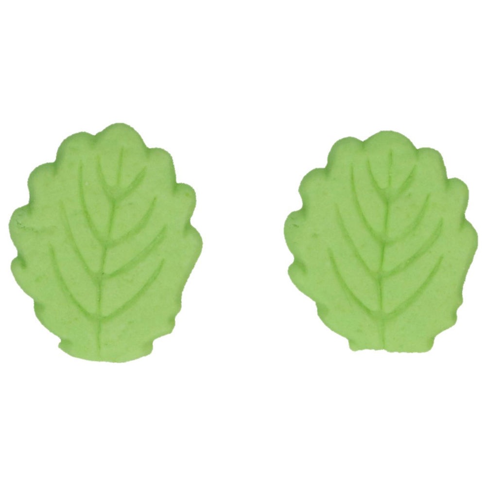 SET OF 12 FUNCAKES SUGAR PASTE DECOR LEAVES - Image 4