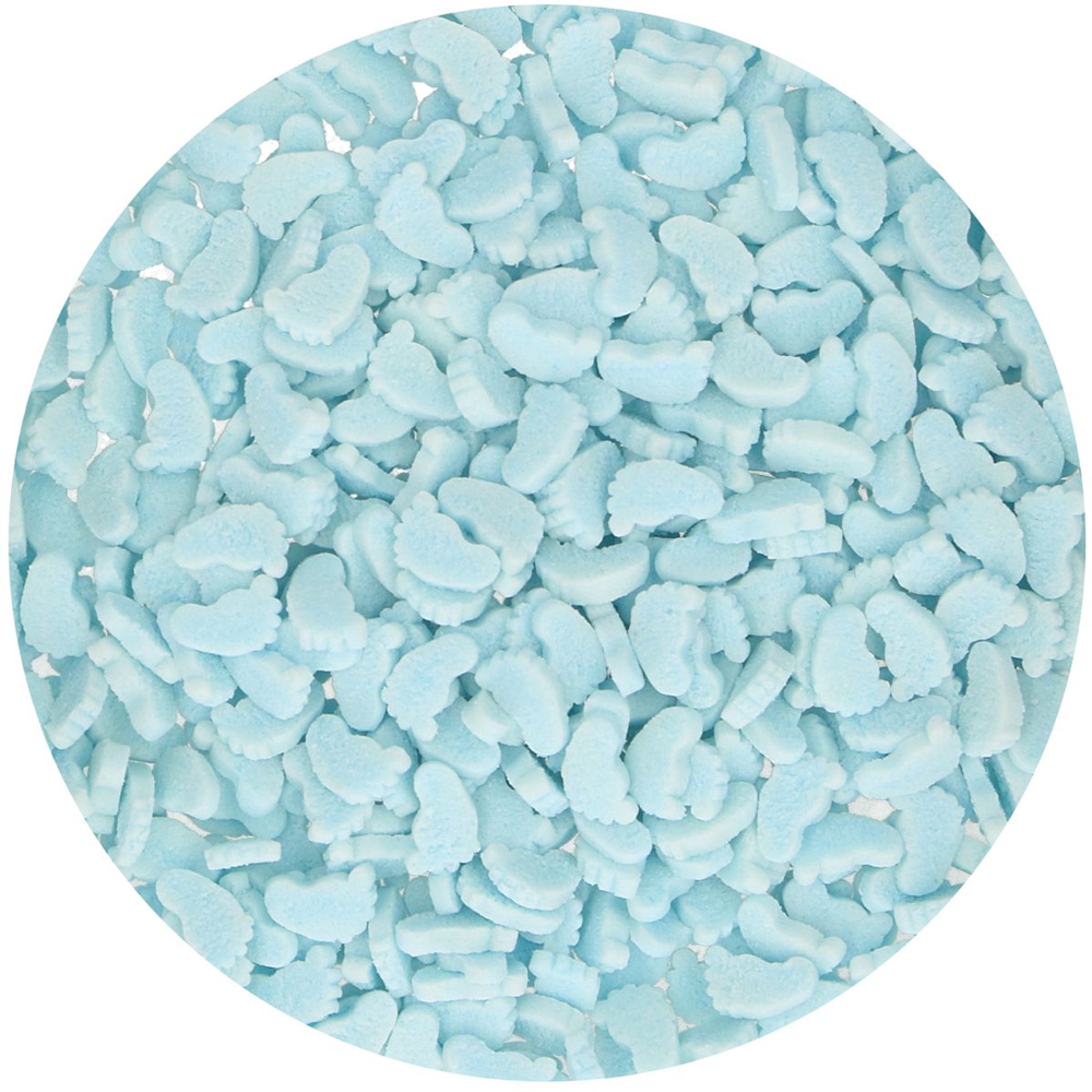 FUNCAKES BABY FEET BLUE 55G - Image 2