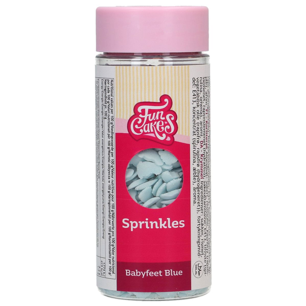FUNCAKES BABY FEET BLUE 55G