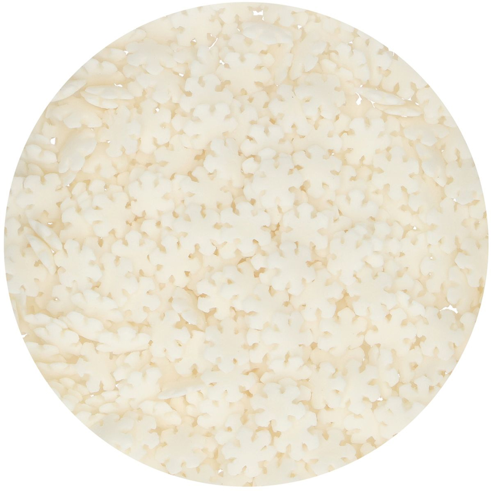 FUNCAKES SNOWFLAKES WHITE 50G - Image 2