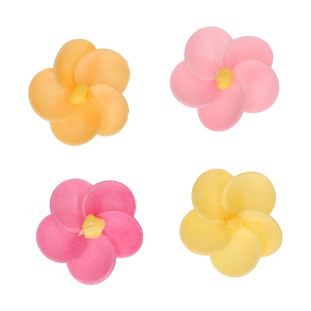 FUNCAKES EDIBLE WAFER FLOWERS PRIMROSE 12PCS - Image 3
