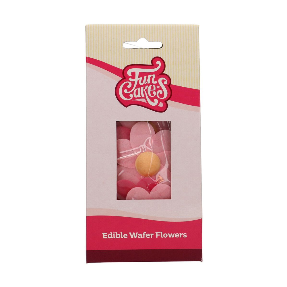 FUNCAKES EDIBLE WAFER FLOWERS VIOLET