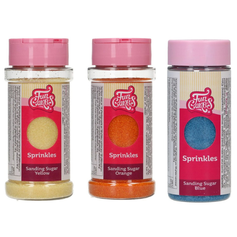 FUNCAKES SANDING SUGAR 80G