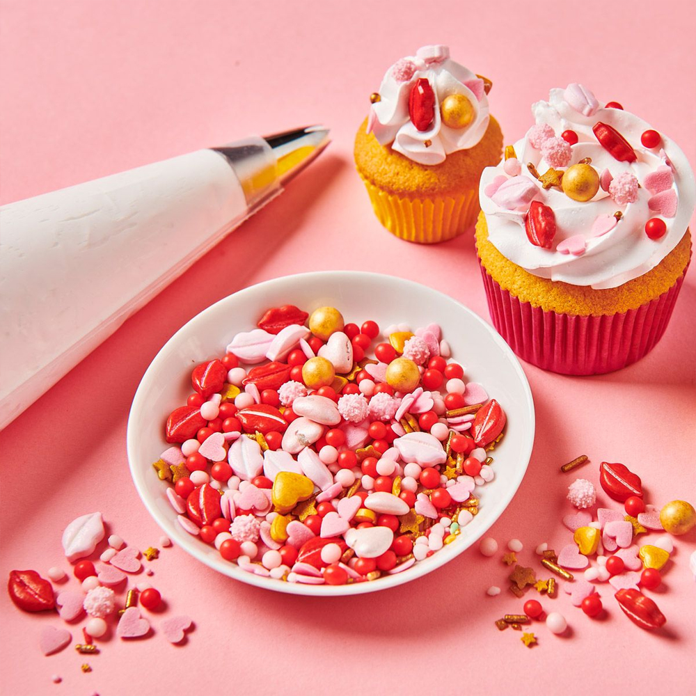 FUNCAKES 3D SPRINKLE MEDLEY SECRET VALENTINE 70G - Image 2