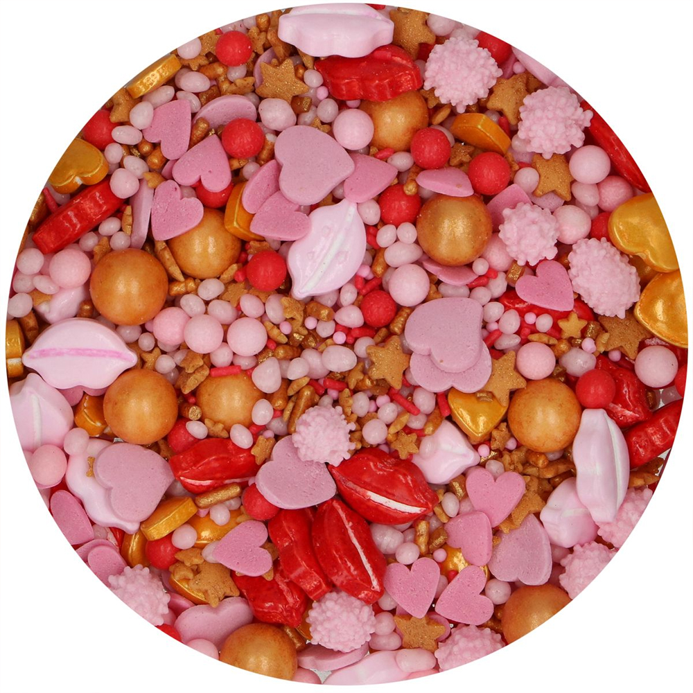 FUNCAKES 3D SPRINKLE MEDLEY SECRET VALENTINE 70G - Image 3