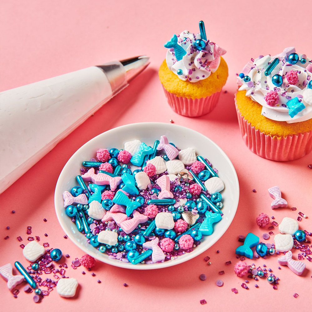 FUNCAKES 3D SPRINKLE MEDLEY MIRACLE MERMAID 70G - Image 2