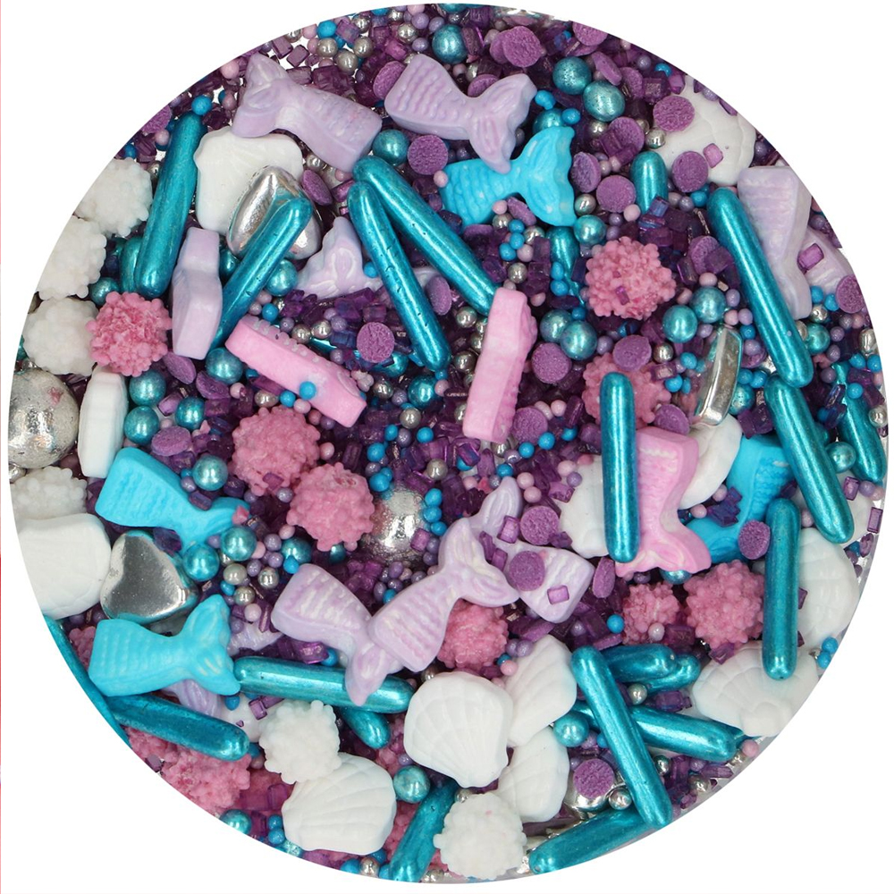 FUNCAKES 3D SPRINKLE MEDLEY MIRACLE MERMAID 70G - Image 3