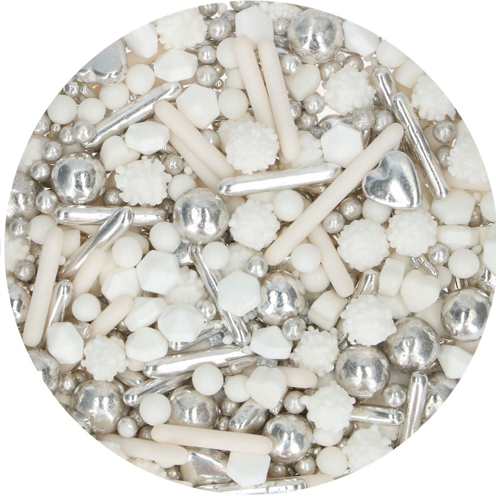 FUNCAKES 3D SPRINKLE MEDLEY SILVER LINING 70G - Image 2