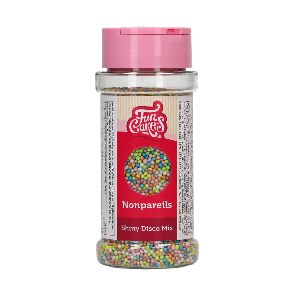 FUNCAKES NONPAREILS SHINY DISCO MIX 80G