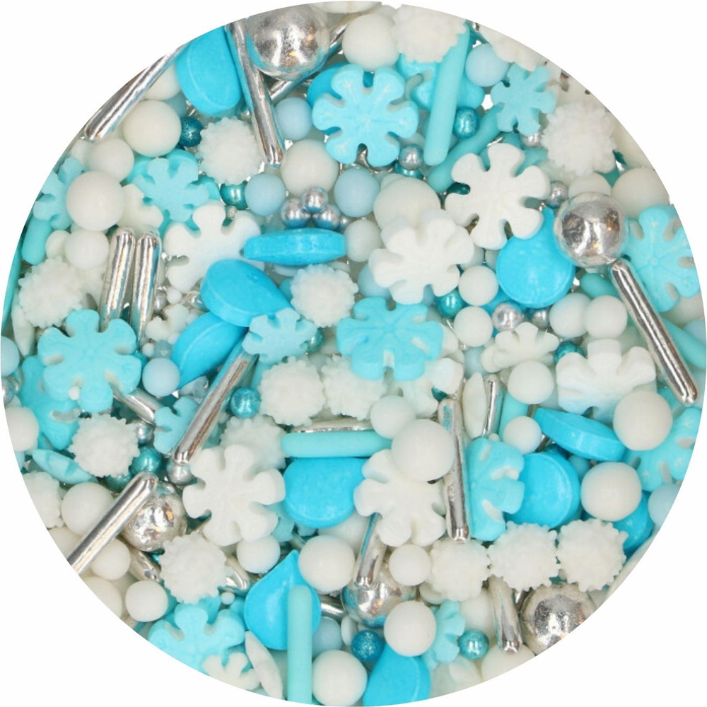 FUNCAKES 3D SPRINKLE MEDLEY FROSTY WINTERS 70G - Image 2