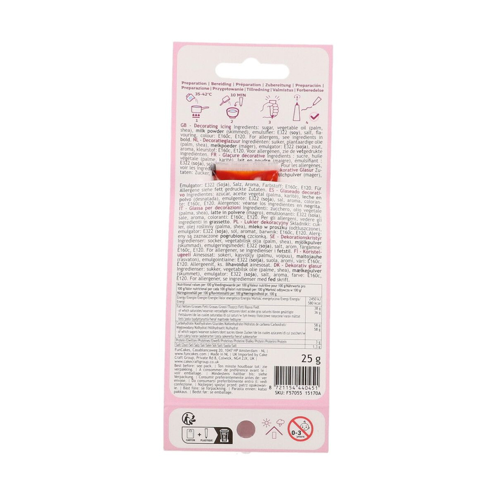 FUNCAKES CHOCO WRITER 25G - Image 8