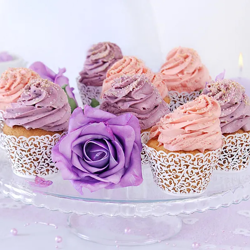 CUPCAKE WRAPPERS WHITE 5.5 X 8.5CM 10PCS - Image 4