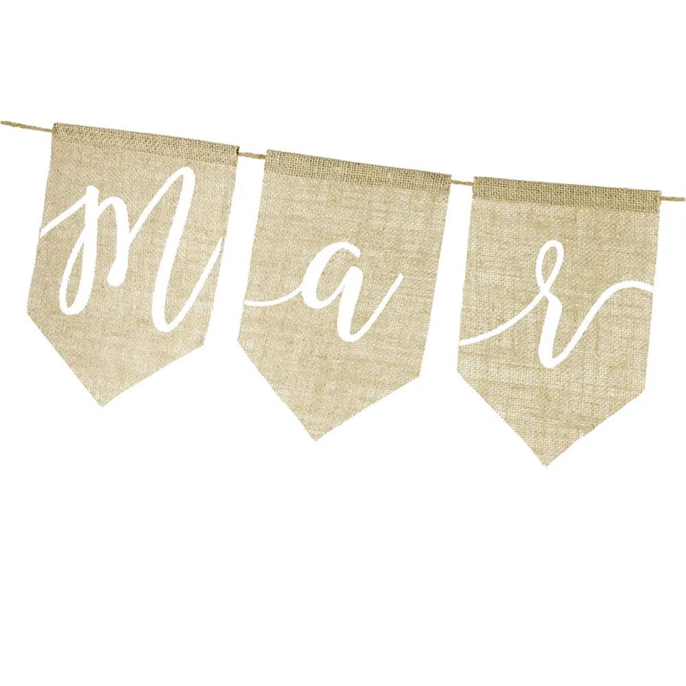 BANNER JUST MARRIED 23X185CM - Image 3