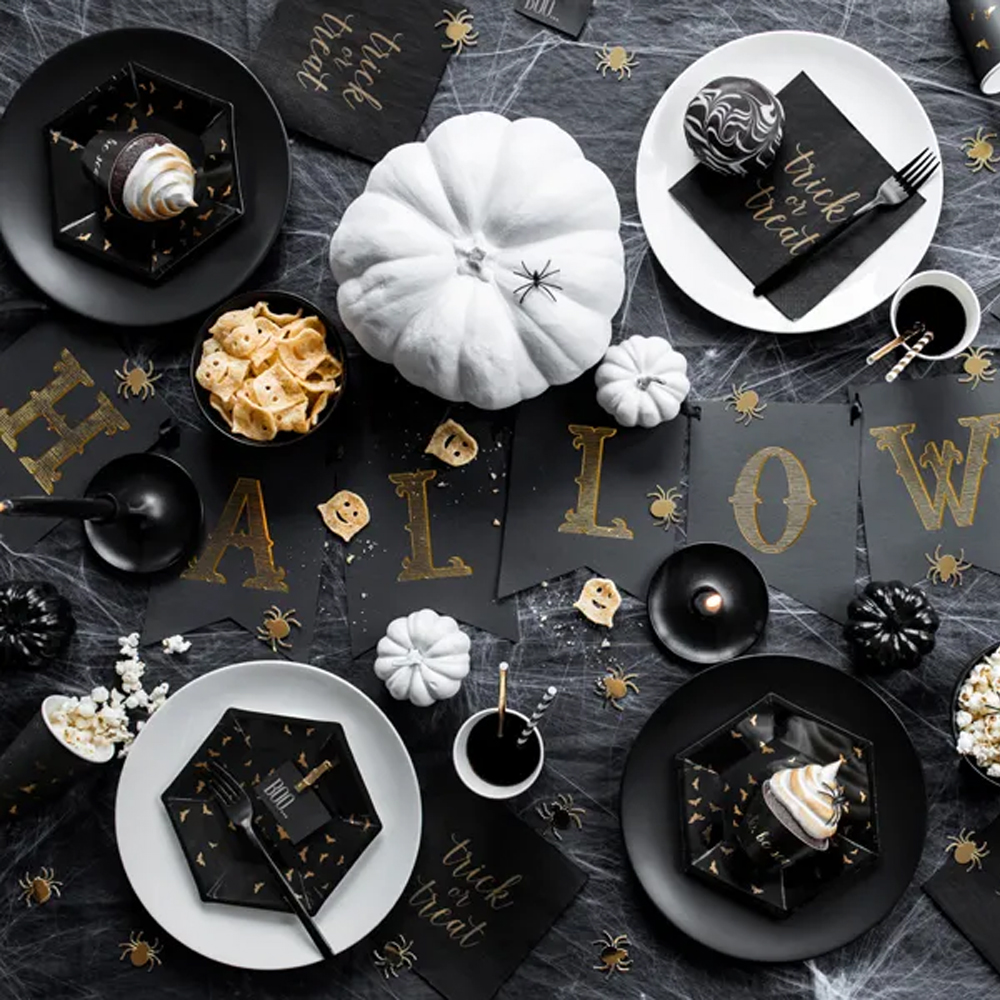 BANNER HALLOWEEN BLACK 20X175CM - Image 3