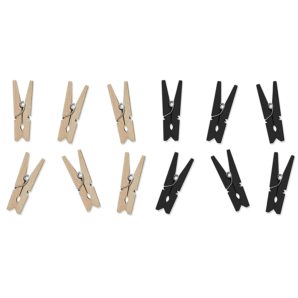 WOODEN PEGS 3.5CM 10PCS
