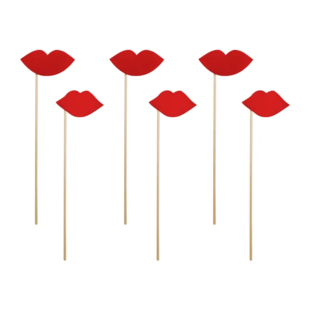 PROPS LIPS 6PCS