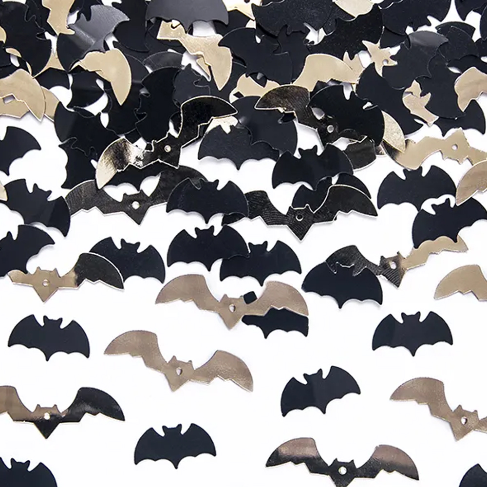 CONFETTI BATS 1.7X0.7CM 15G