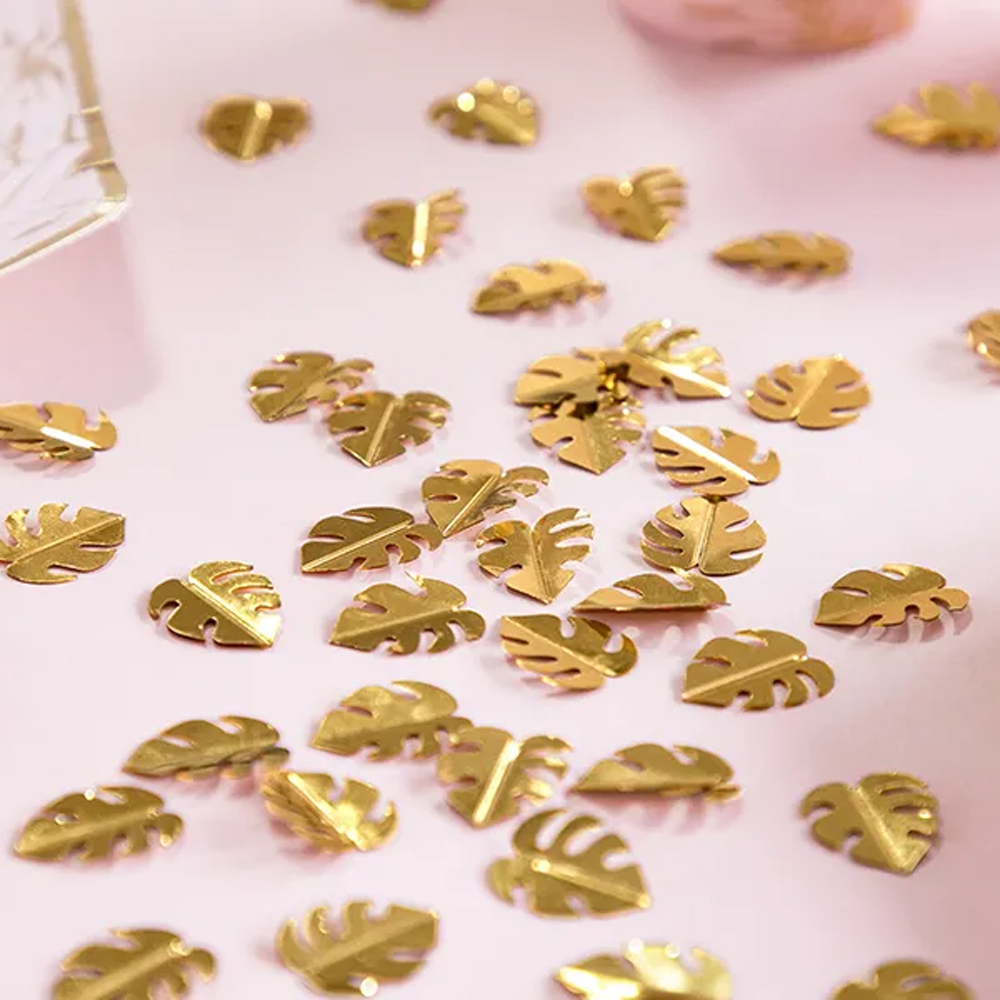 METALLIC CONFETTI LEAFS 15G - Image 2