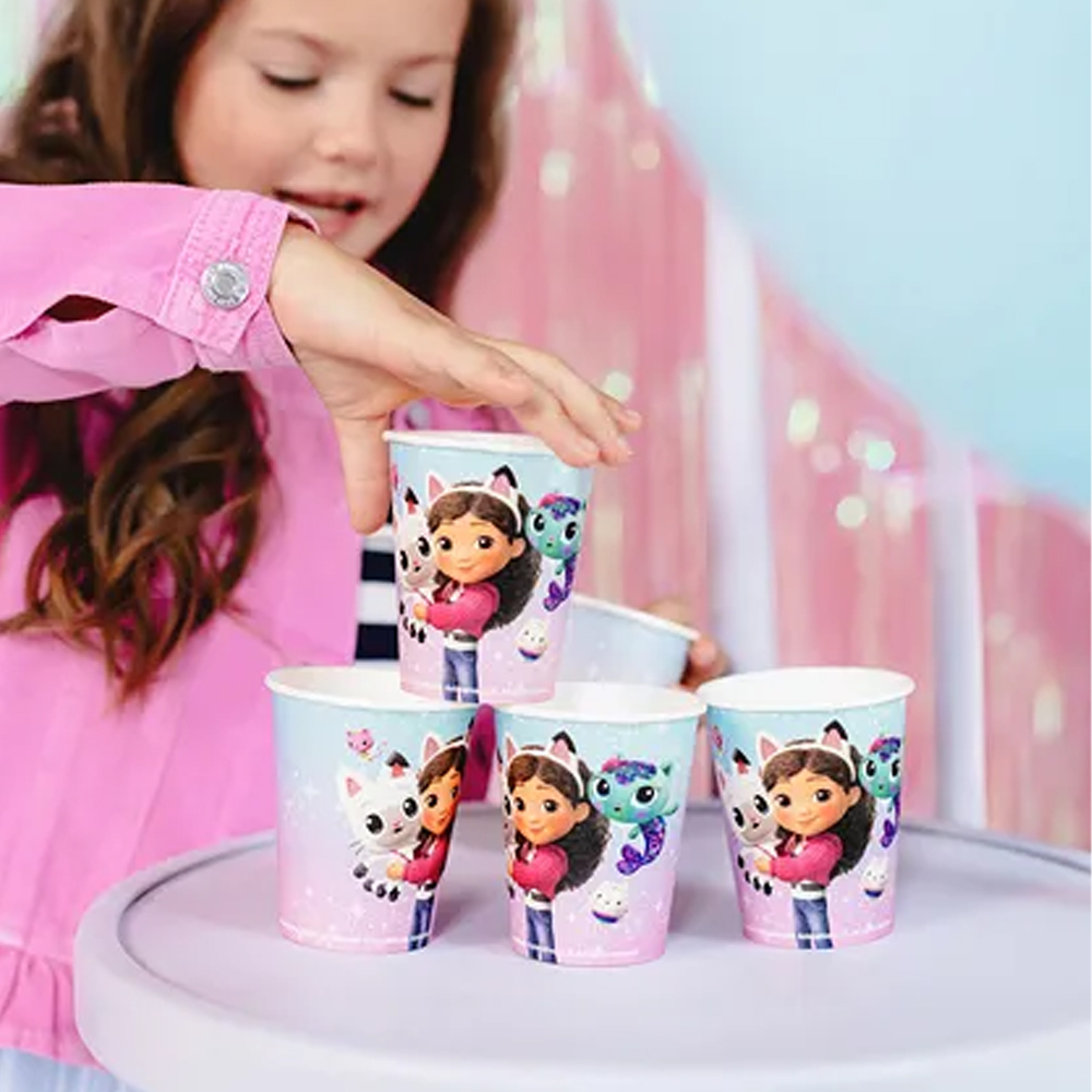 CUPS GABBY'S DOLLHOUSE 2 MIX 250ML 6PCS - Image 3