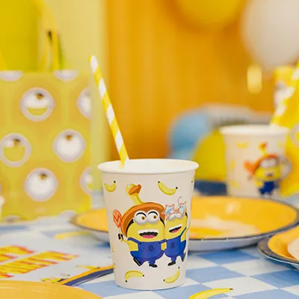 CUPS MINIONS 250ML MIX 6PCS - Image 3