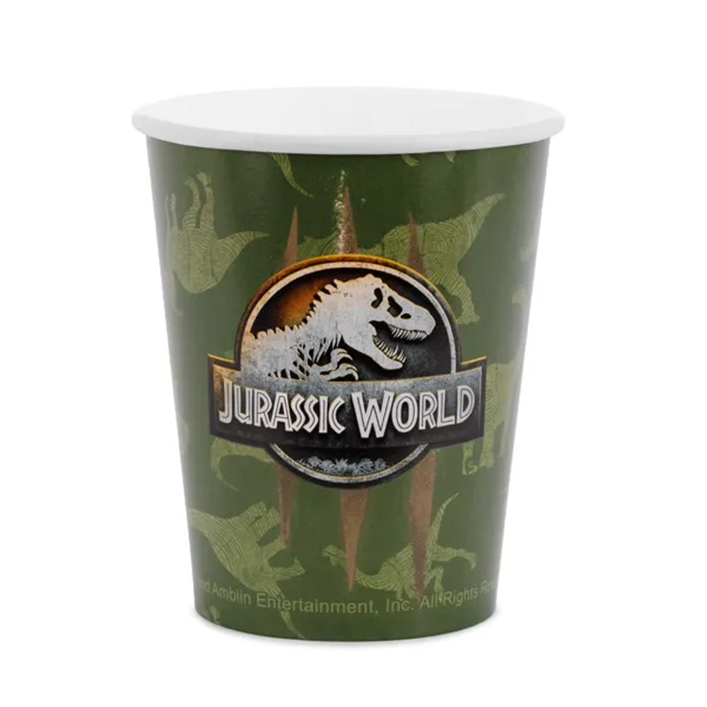 CUPS JURASSIC WORLD 250ML MIX 6PCS