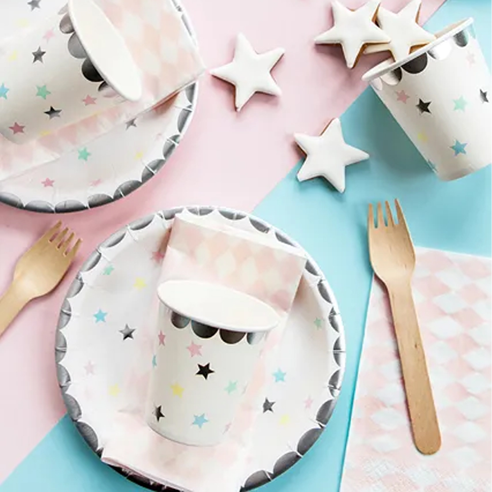 CUPS UNICORN - STARS 180ML 6PCS - Image 5