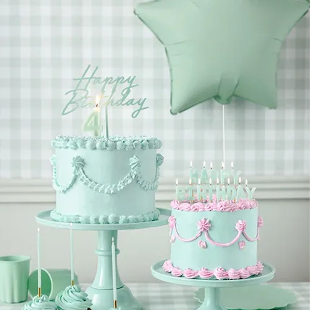ACRYLIC CAKE TOPPER HAPPY BIRTHDAY 16.5CM - Image 5