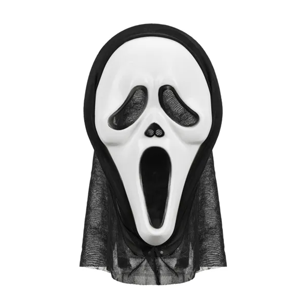 HALLOWEEN HOODED MASK 18X31CM