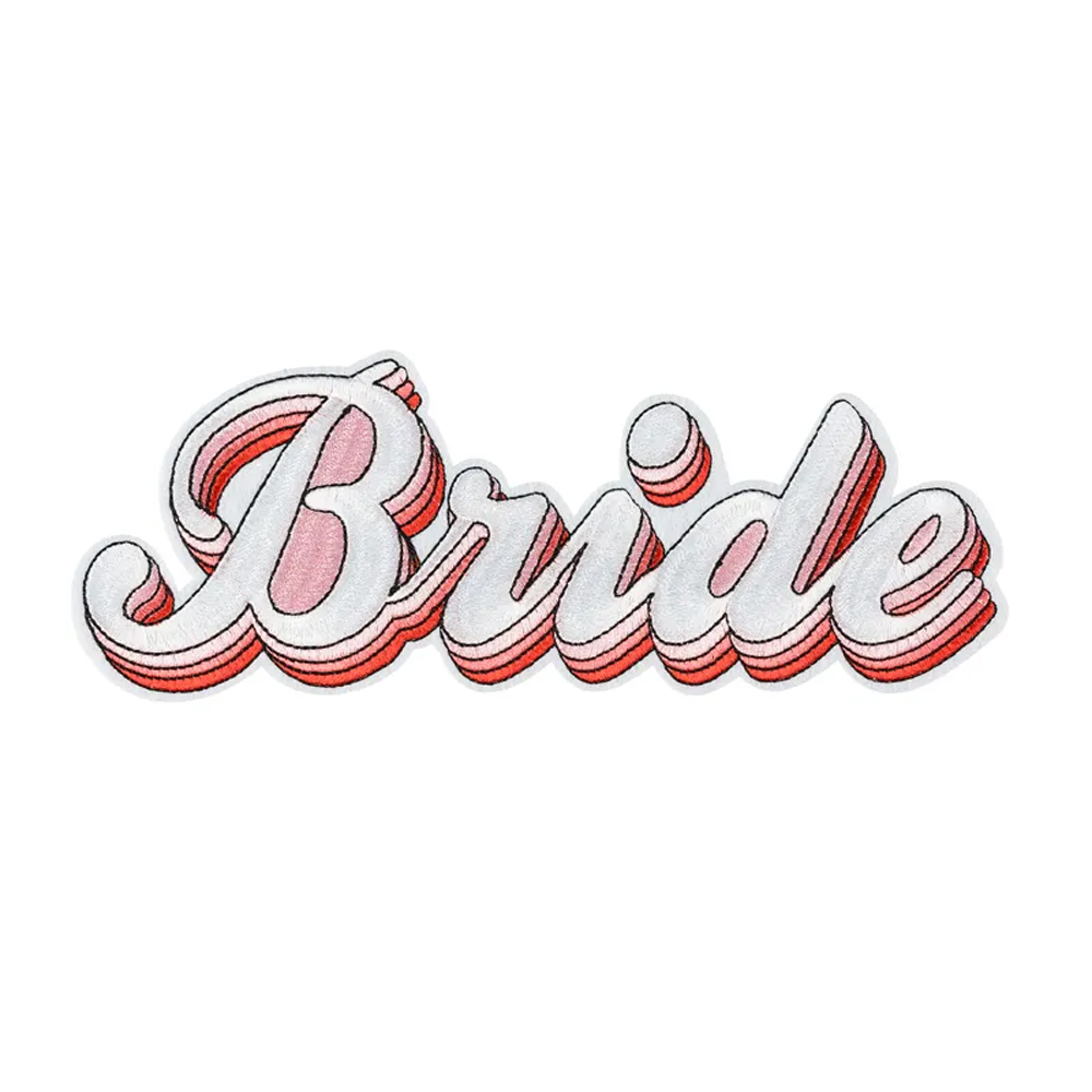 IRON ON PATCH BRIDE MIX 22X8CM