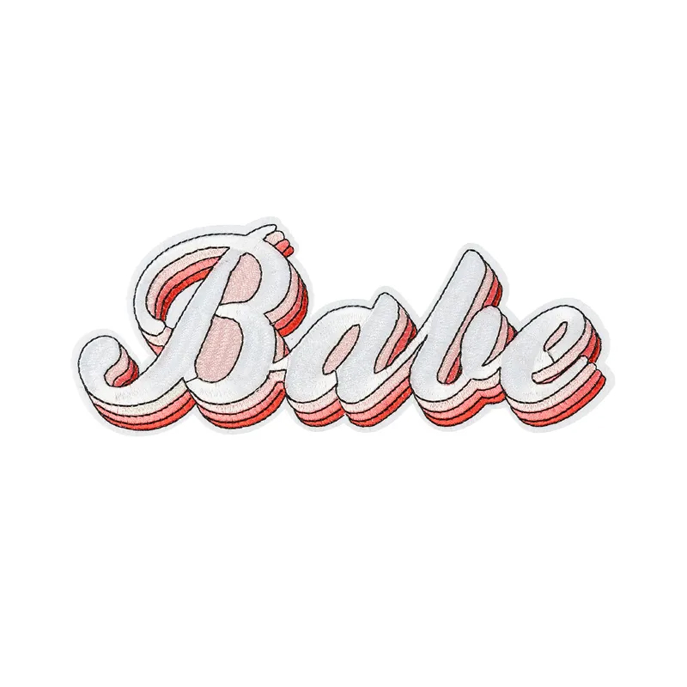 IRON ON PATCH BABE MIX 20X8CM