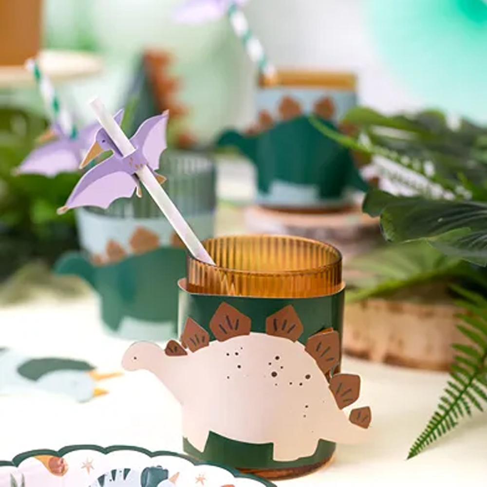 CUP SLEEVES 2 DESIGN DINOSAUR 6PCS - Image 6