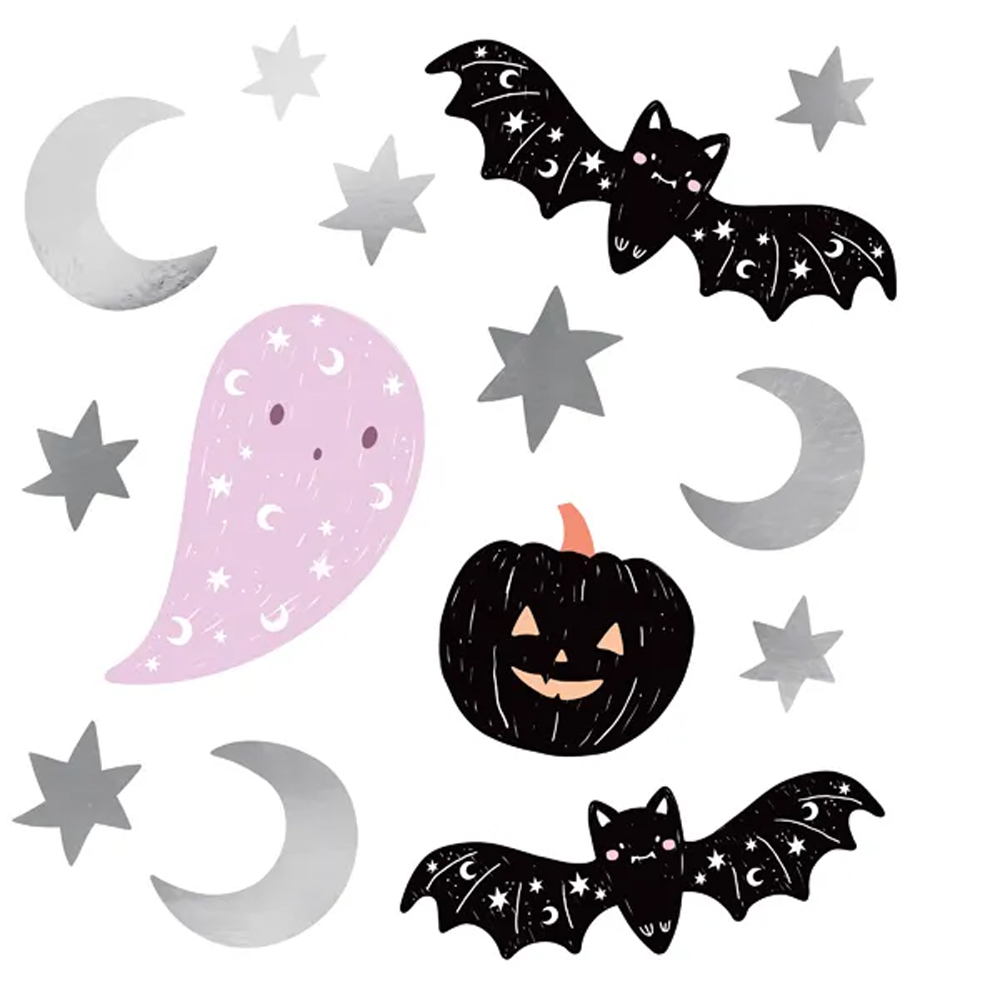 WALL STICKERS HALLOWEEN 4PCS