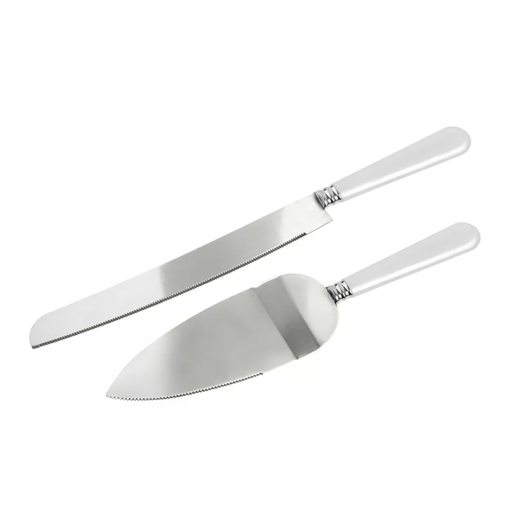 CAKE KNIFE AND A SERVER 2PCS