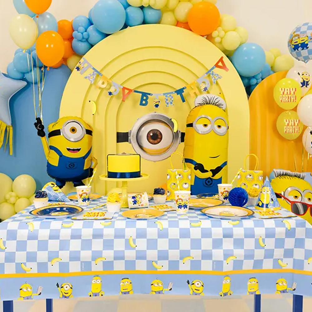 PAPER TABLECLOTH MINIONS 180X120CM - Image 3