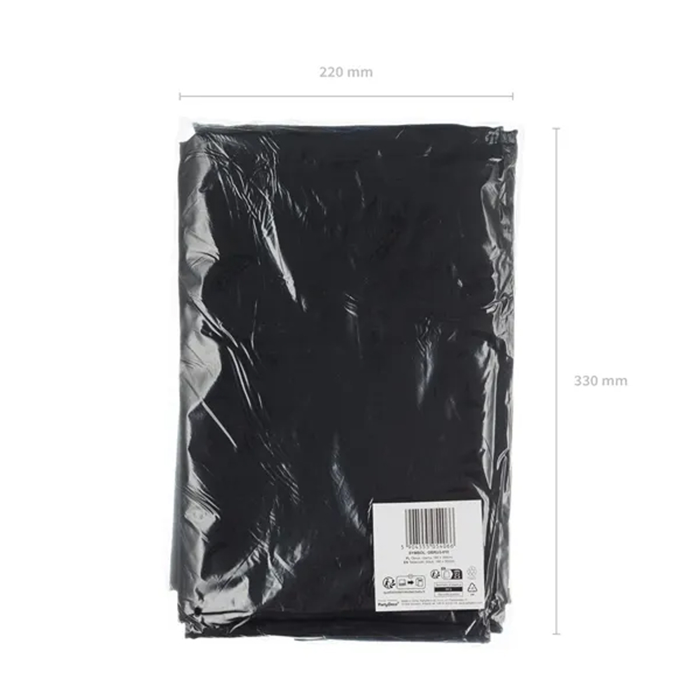 TABLECLOTH BLACK 180X300CM - Image 2