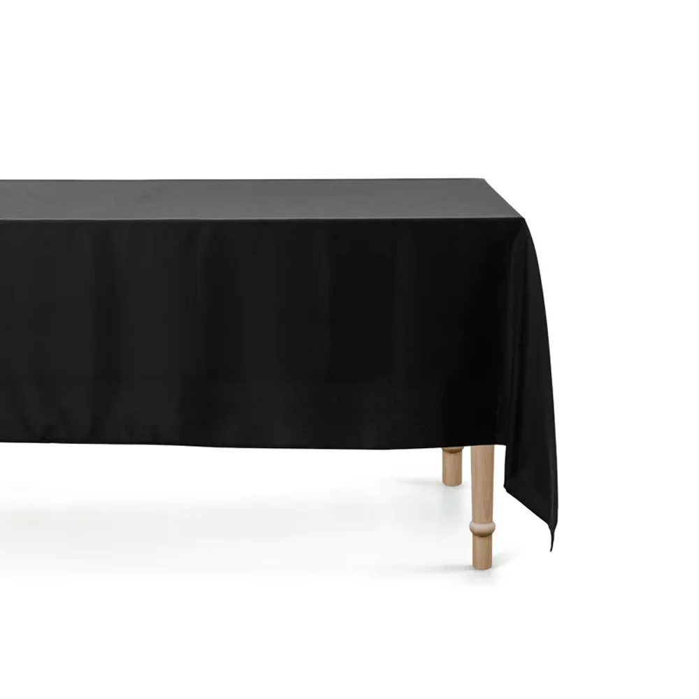 TABLECLOTH BLACK 180X300CM