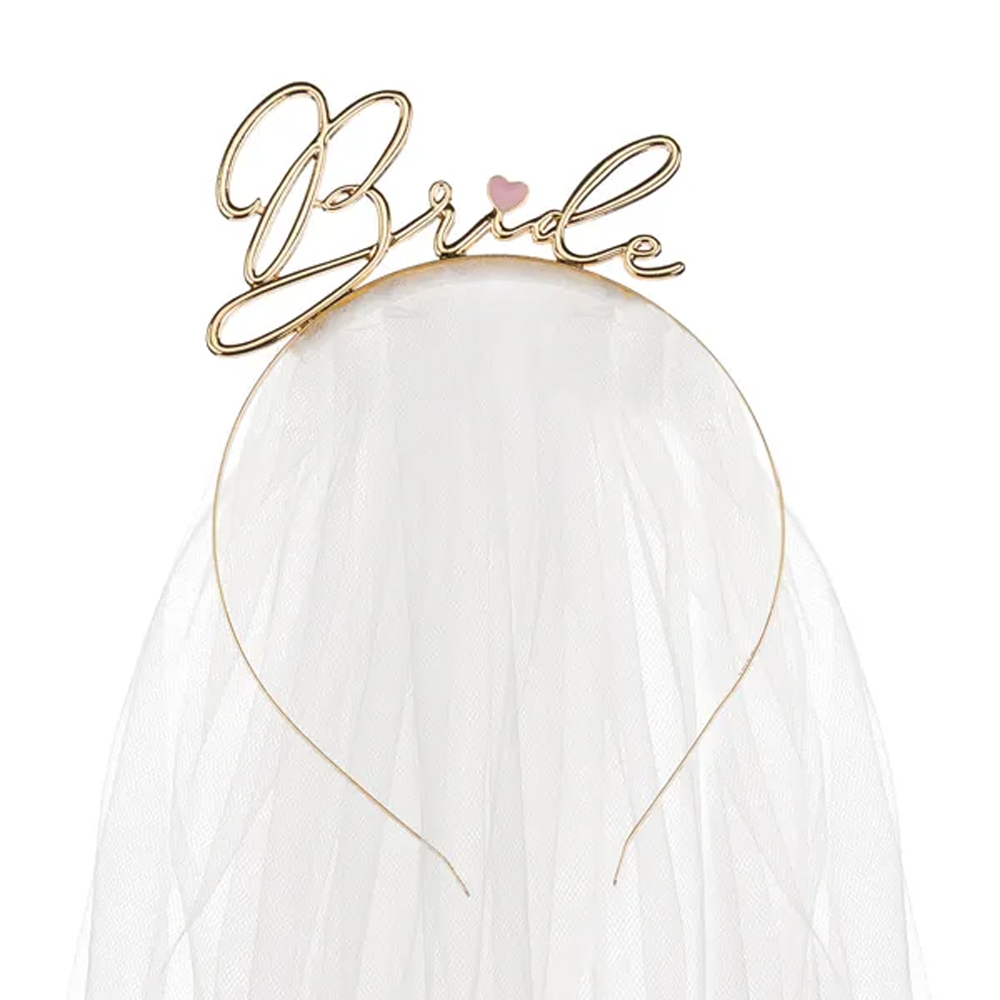 HEADBAND BRIDE GOLD - Image 3