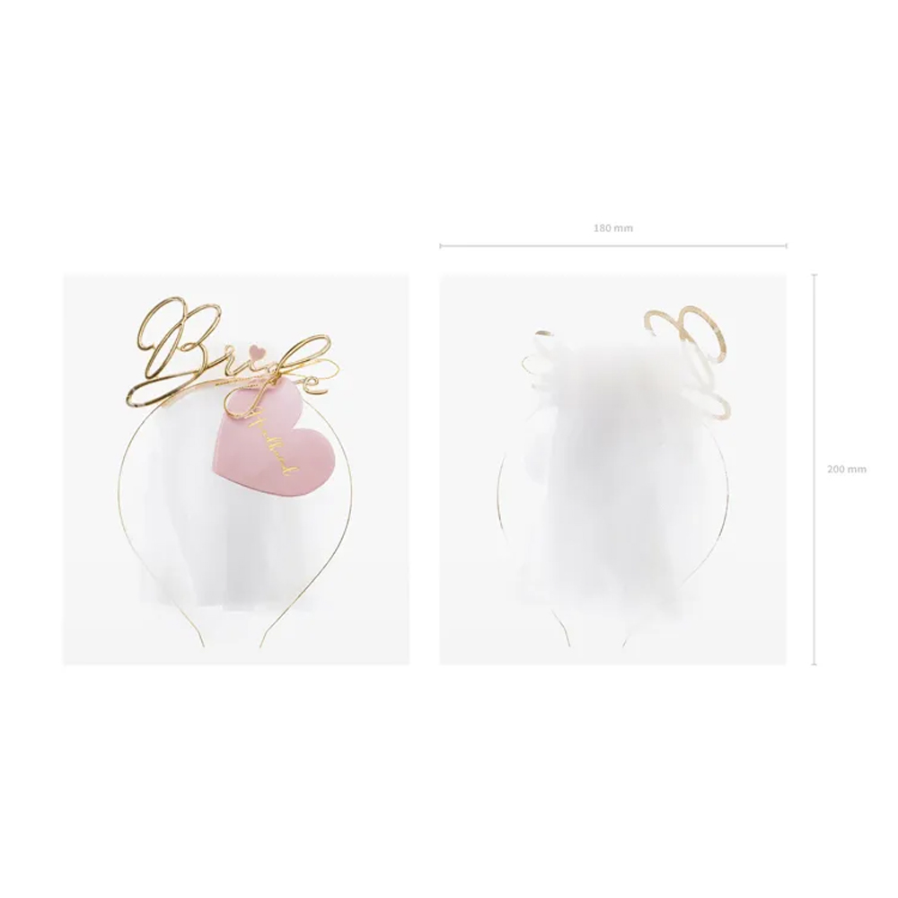HEADBAND BRIDE GOLD - Image 4