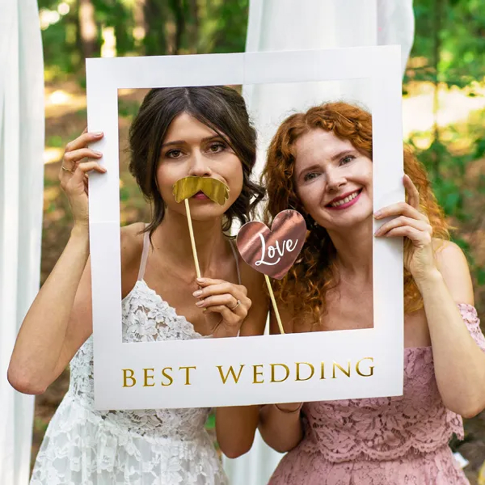 SELFIE PHOTO FRAME KIT BEST WEDDING - Image 3