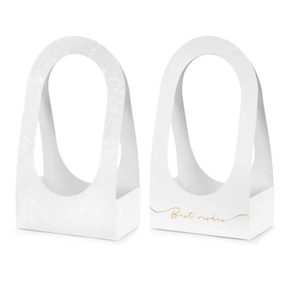 FLOWERBOX WHITE 21.6X11.7X38.5CM