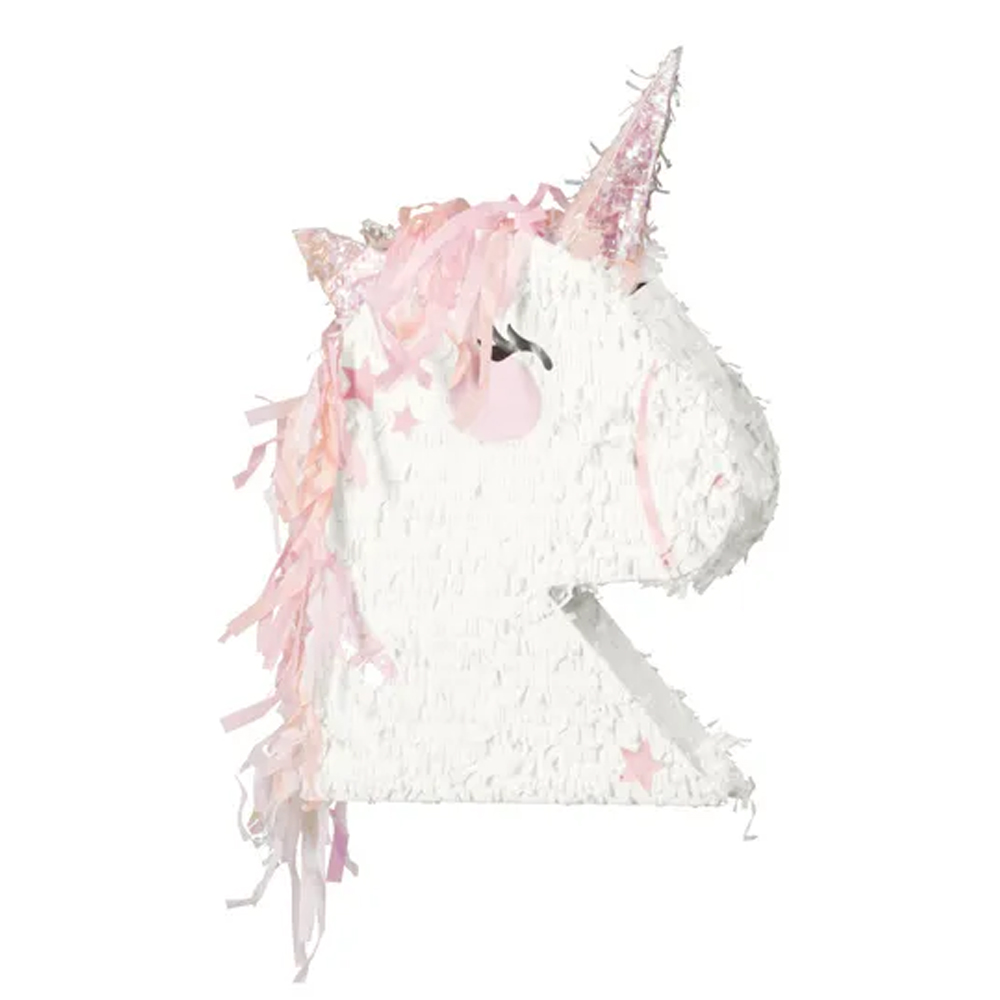 FOLDABLE PINATA - UNICORN HEAD 41X48X10CM
