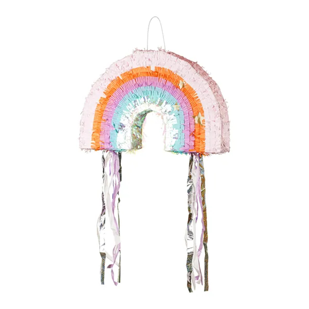 FOLDABLE PINATA RAINBOW 50X33X10CM